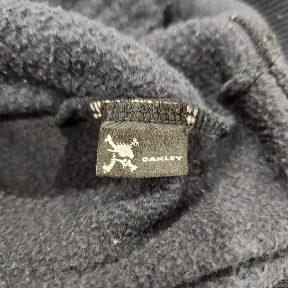 Oakley Software Hoodie Sweatshirt Mens XL Black Graphic Print Logo Pockets - Picture 6 of 11